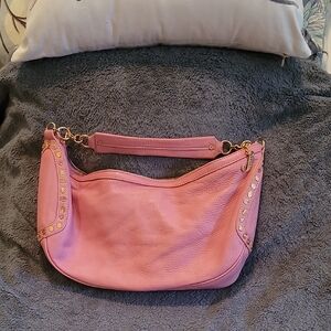 Studded Pink Bubblegum pink Real Leather Juicy Couture Handbag 😊